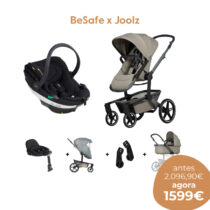 Conjunto do Carrinho de Passeio Joolz_Day5_SageGreen-e-Cadeira_auto_go_beyond_besafe_Freshblack