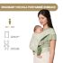 Ergobaby Mochila Portabebé Embrace - Sage Meadows