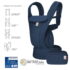 Mochila porta-bebé Ergobaby Omni Deluxe Mesh respirável em midnight blue. Recomendável a partir dos 0 meses.