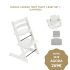 Stokke Bundle Cadeira Tripp Trapp + Baby Set + Almofada - White