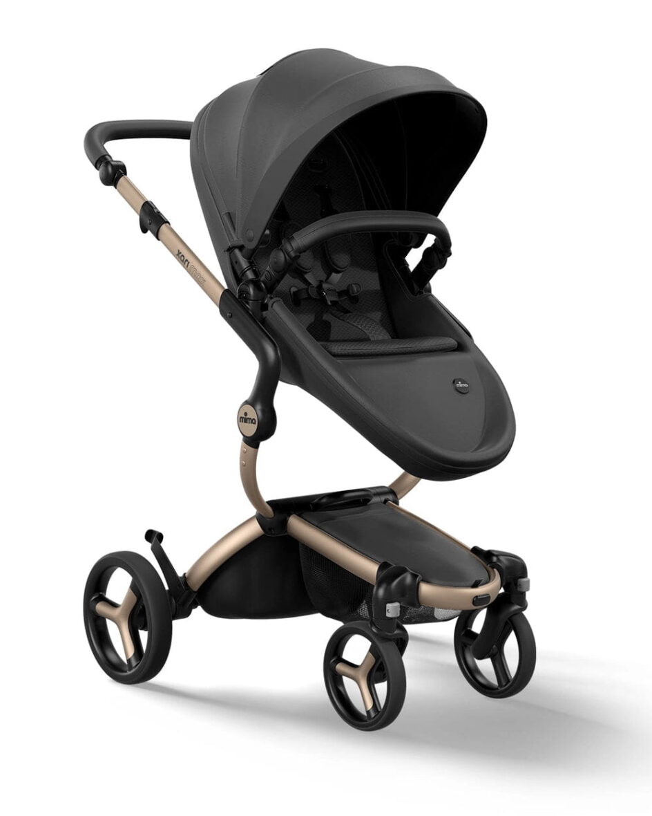 Mima Carrinho de Passeio Xari Max – Champagne/Black/Black
