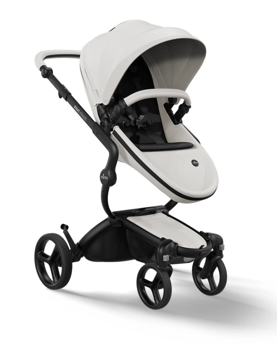 Mima Carrinho de Passeio Xari Max – Black/Snow White/Black