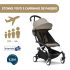 Stokke YOYO 3 Carrinho de Passeio - White + Color Pack - Taupe