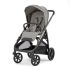 Carrinho de passeio Inglesina System Quattro Aptica Darwin - Platinum Grey