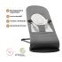 BabyBjorn Espreguiçadeira Balance Soft Woven/Jersey - Gris Oscuro/Gris Claro