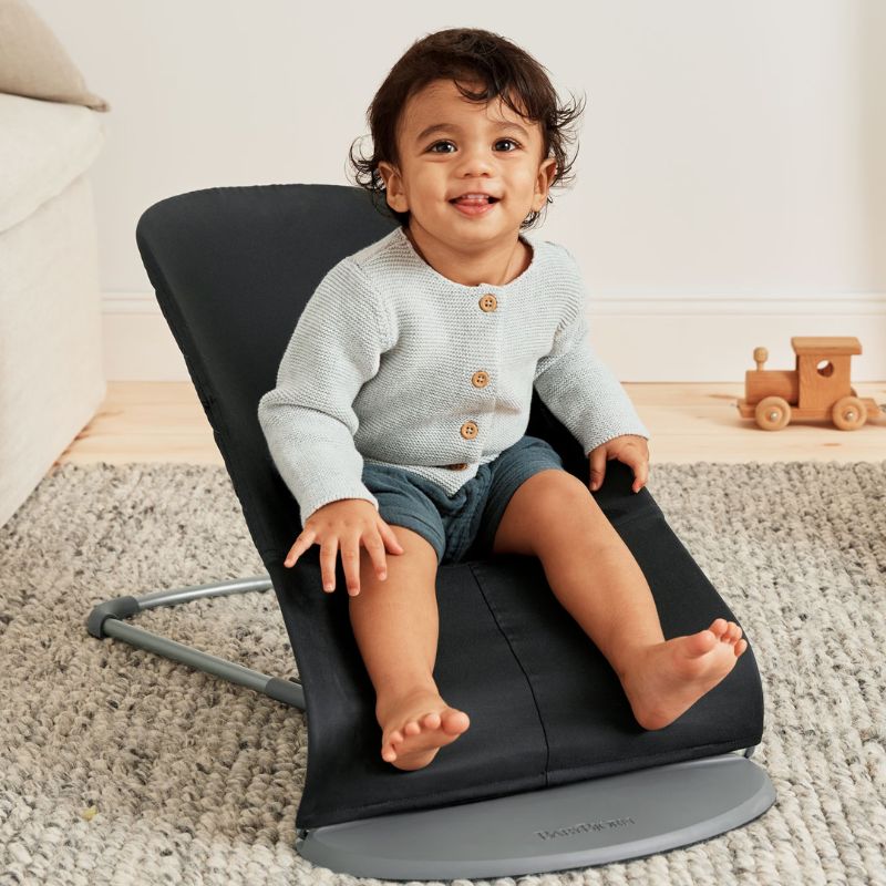 BabyBjorn Espreguiçadeira Bliss Woven Classic – Negro (4)