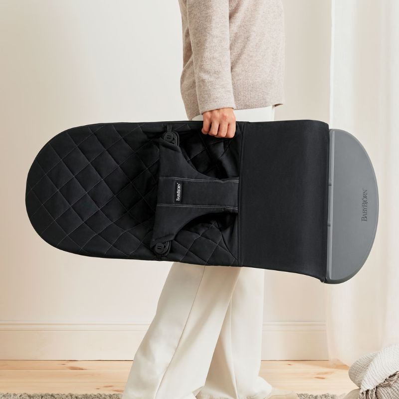 BabyBjorn Espreguiçadeira Bliss Woven Classic – Negro (7)