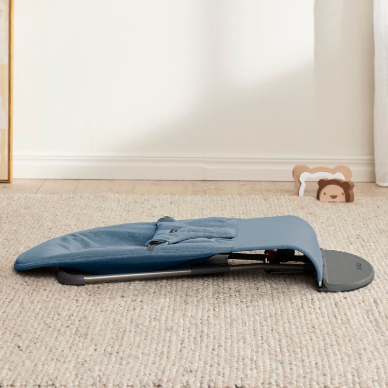 BabyBjorn Espreguiçadeira Bliss Woven Melange – Azul (7)