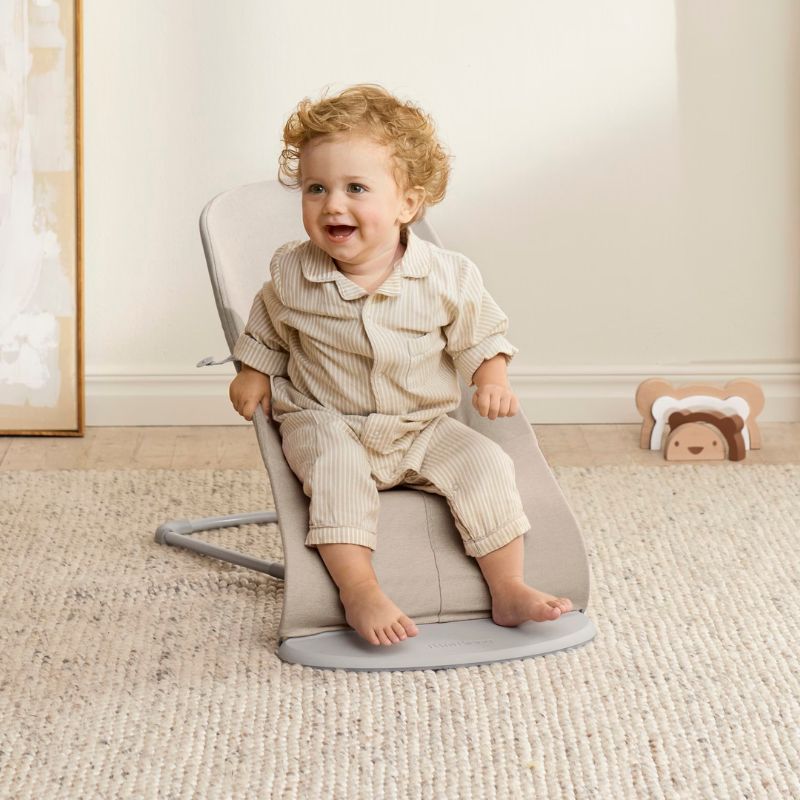 BabyBjorn Espreguiçadeira Bliss Woven Melange – Beige Claro (4)