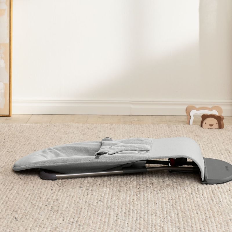 BabyBjorn Espreguiçadeira Bliss Woven Melange – Gris Claro (7)