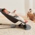 BabyBjorn Espreguiçadeira Bliss Woven Pétala - Antracita