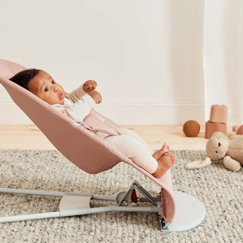 BabyBjorn Espreguiçadeira Bliss Woven Pétala – Rosa Palo (6)
