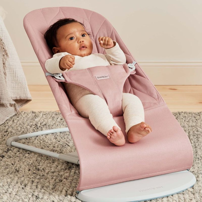 BabyBjorn Espreguiçadeira Bliss Woven Pétala – Rosa Palo (7)