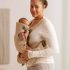 BabyBjorn Mochila Porta Bebé Mini Woven - Beige