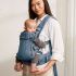 Babybjorn Mochila Porta Bebé Harmony Woven Melange - Azul