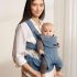 Babybjorn Mochila Porta Bebé Harmony Woven Melange - Azul
