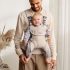 Babybjorn Mochila Porta Bebé Harmony Woven Melange - Beige Claro