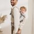 Babybjorn Mochila Porta Bebé Harmony Woven Melange - Beige Claro