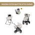Carrinho de passeio Inglesina System Quattro Aptica Darwin – Opal Ivory