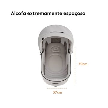 Inglesina System Quattro Aptica Darwin alcofa espaçosa