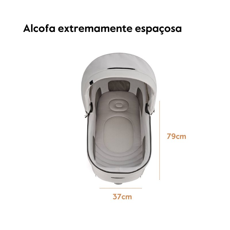 Inglesina System Quattro Aptica Darwin alcofa espaçosa