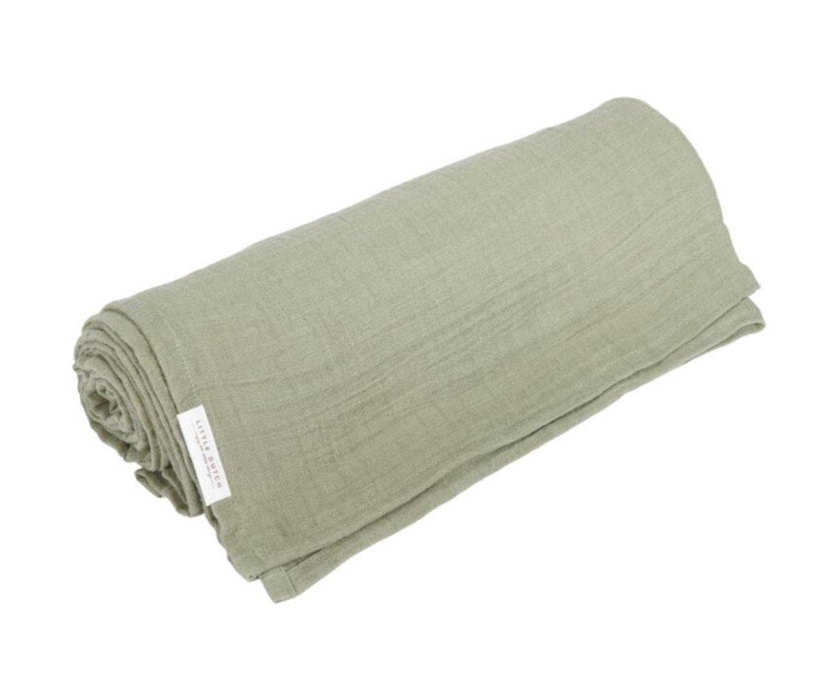 Little Dutch Swaddle 120 x 120 Pure Olive