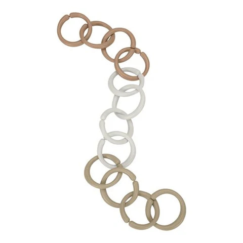 Little Dutch Anéis de Encaixe – Little Loops Toy Links Beige
