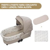 Pasito a Pasito Nara Conjunto Capa + Lençol para Alcofa