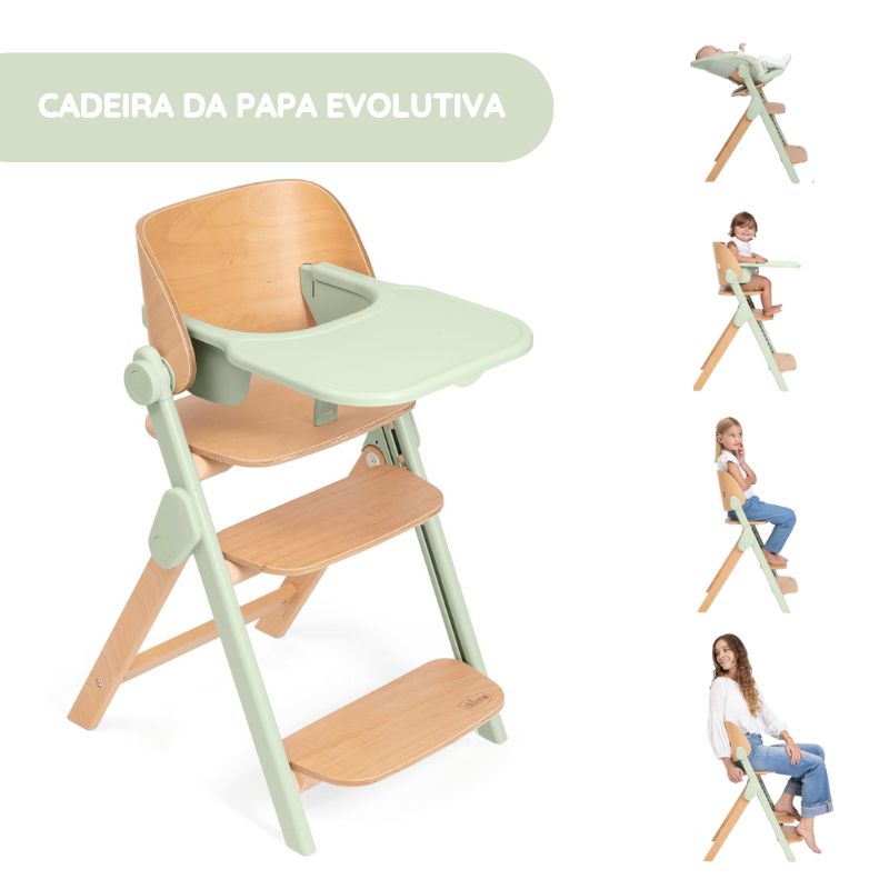 Chicco Cadeira da Papa Meraviglia – Olive