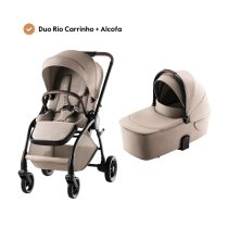 Duo Rio Carrinho + Alcofa da Britax Romer - Style Teak