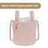 Pasito a Pasito Bolsa Bucket Icon Rose