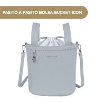 Pasito a Pasito Bolsa Bucket Icon Sky