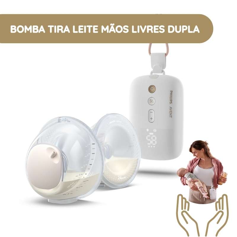 Philips Avent Bomba Tira Leite Mãos Livres – Dupla