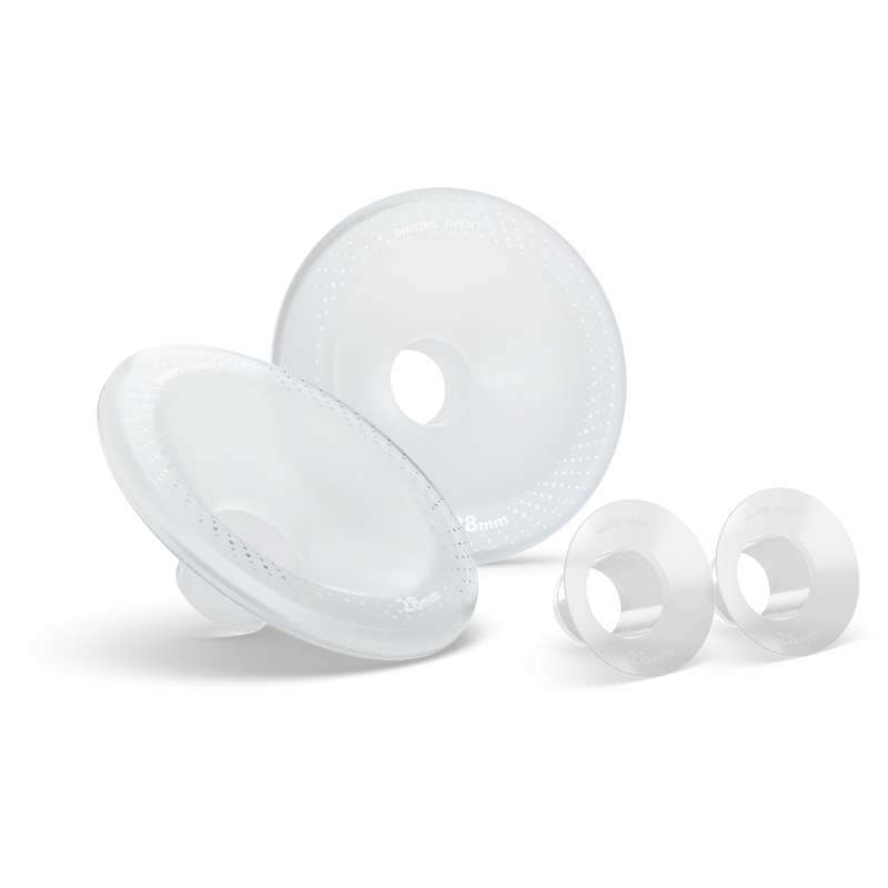 Philips Avent Protetores de Peito e Encaixes Bomba Mãos Livres – 26mm/28mm