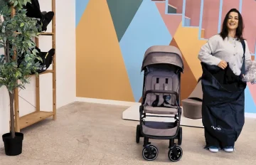 O Nuna Trvl Lx vem com saco de arrumação
