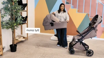 No carrinho de Bebé Nuna Trvl Lx podem utilizar a alcofa Nuna Lytl