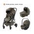Trio Rio Carrinho + Alcofa + Ovinho Baby-Safe Pro da Britax Romer - Lux Urban Olive
