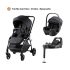 Trio Rio Carrinho + Ovinho Baby-Safe Pro + Base Isofix Vario 5Z da Britax Römer - Style Carbon Black
