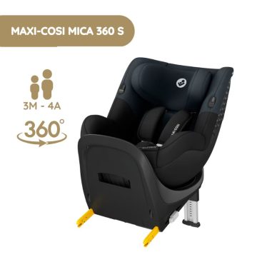Maxi-Cosi Cadeira Auto Mica 360 S - Tonal Black