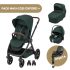 Maxi-Cosi Carrinho de Passeio Oxford Plus + Pebble 360 Pro2 + Base FamilyFix 360 Pro - Twillic Green