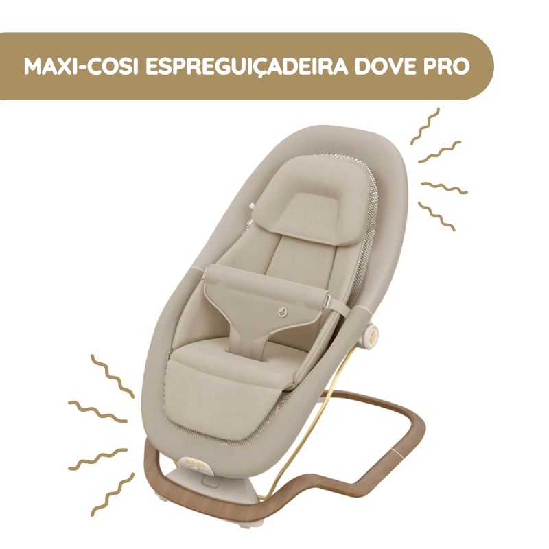 Maxi-Cosi Espreguiçadeira Dove Pro – Elegance Beige