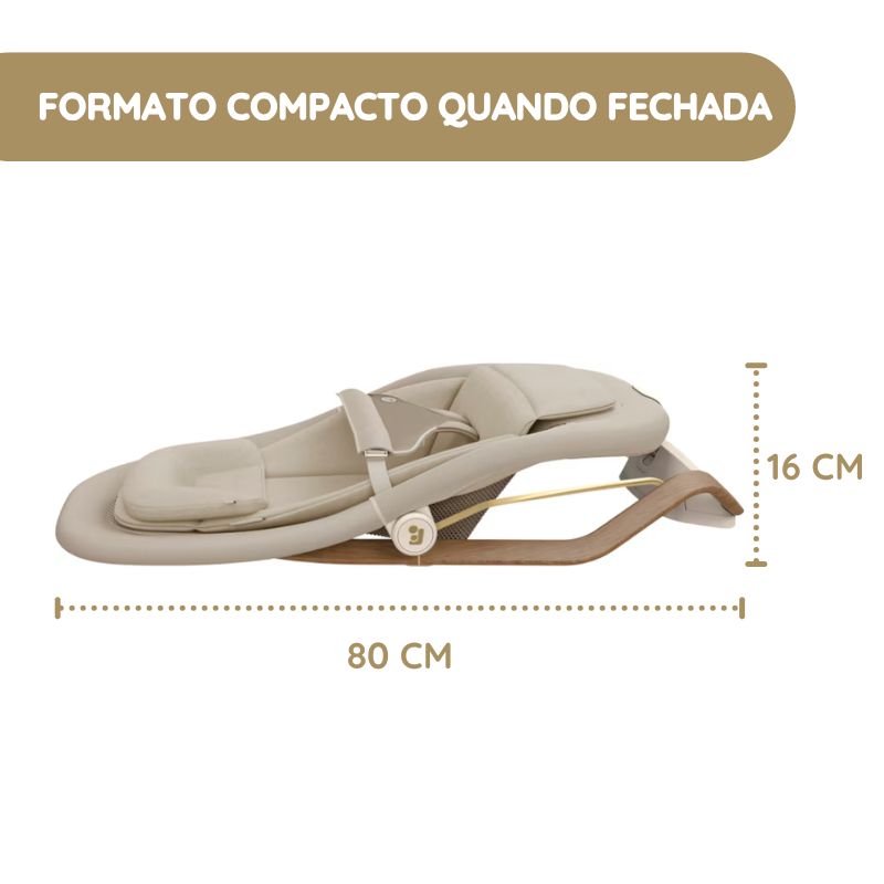 Maxi-Cosi Espreguiçadeira Dove Pro medidas