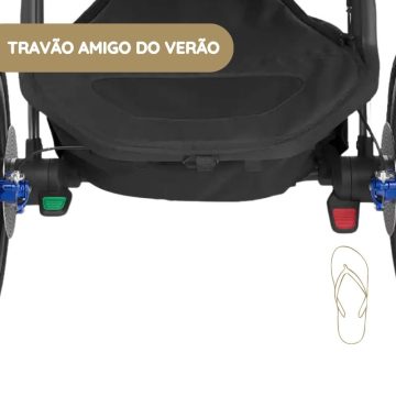 UPPAbaby Carrinho de Passeio Ridge travão amigo do verão