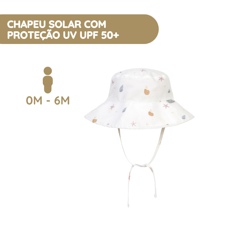 Saro Chapéu com proteção solar 0-6 meses