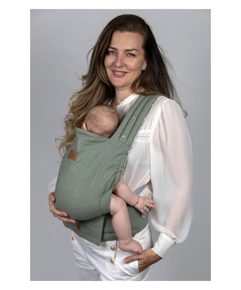 isara-elite-sage-green-linen-baby-carrier-11