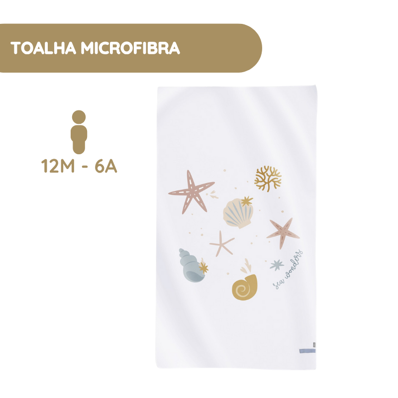 Saro Toalha de microfibra Sea Wonders