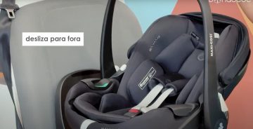 Cadeira Auto Maxi-Cosi Pebble 360 Pro2 tem a possibilidade de deslizar para fora da base