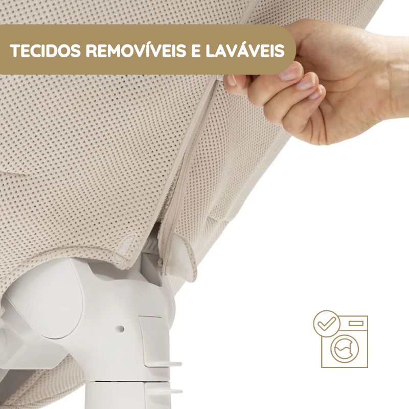 Stokke Espreguiçadeira Yoga tecidos removíveis e laváveis