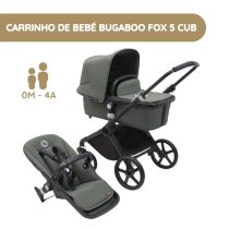 Bugaboo Carrinho de Bebé Fox Cub completo - Forest green