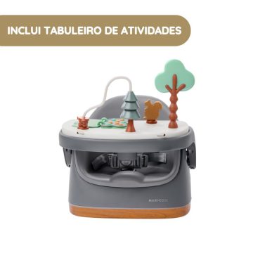 Maxi-Cosi Jay Plus Assento para Bebé 3 em 1 inclui tabuleiro de atividades